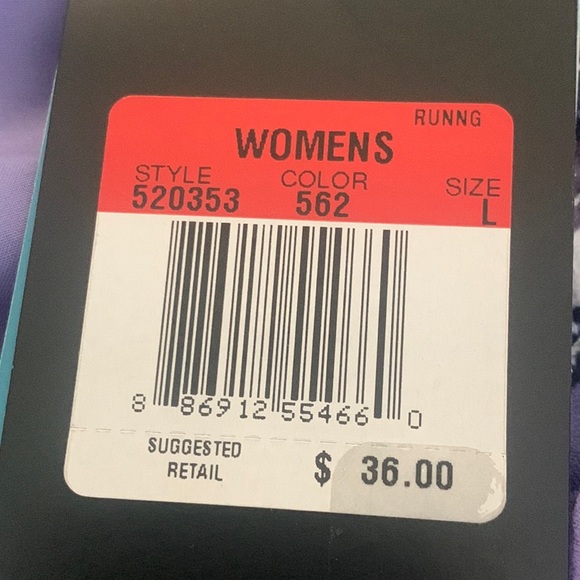 NWT Nike Dri-fit running shorts purple built-in panty large - Picture 8 of 9